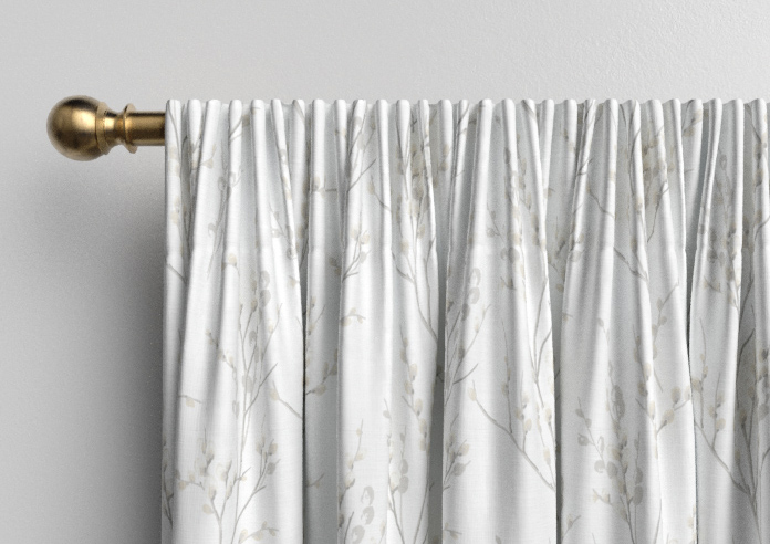 Laura Ashley Pussy Willow, Dove Grey - Made to Measure Curtains - Image 9